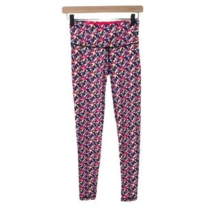 Victoria's Secret Knockout Leggings Tights Athletic Running Pink Blue Green